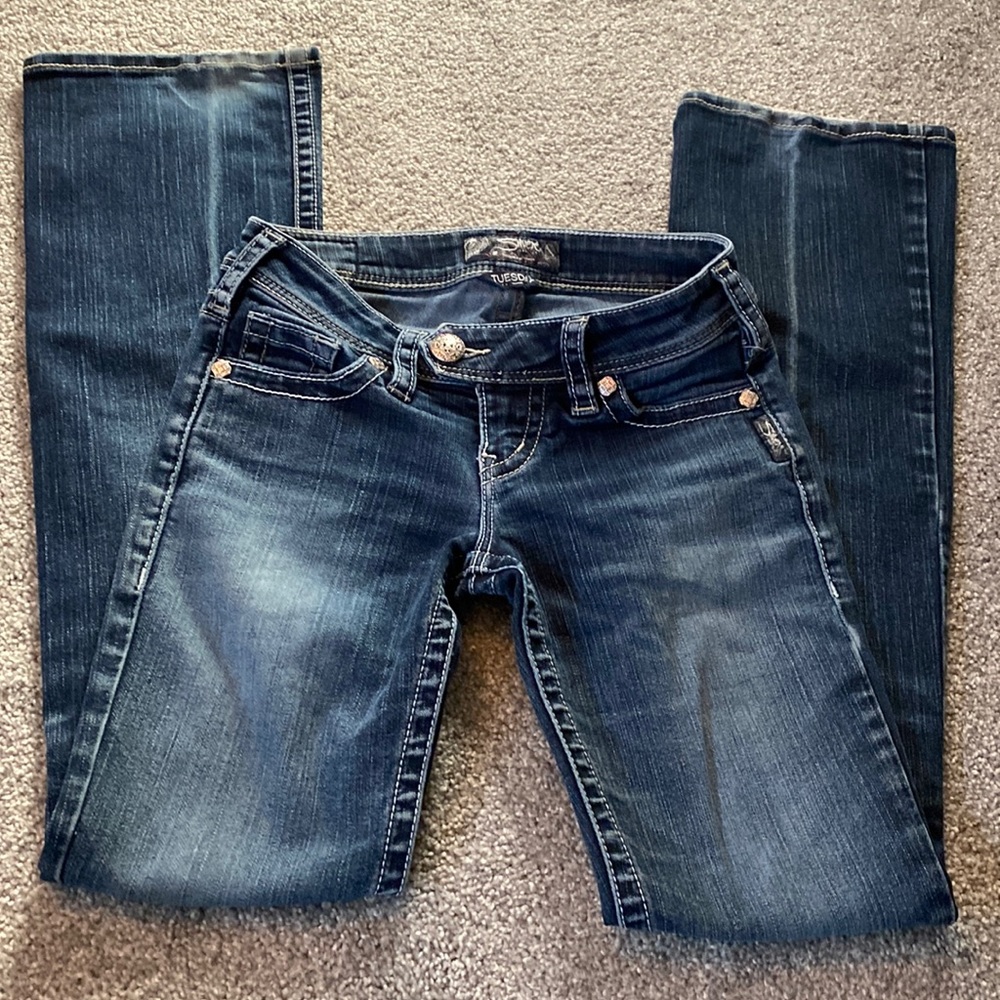 Silver Tuesday Jeans, Bootcut Size 24/33